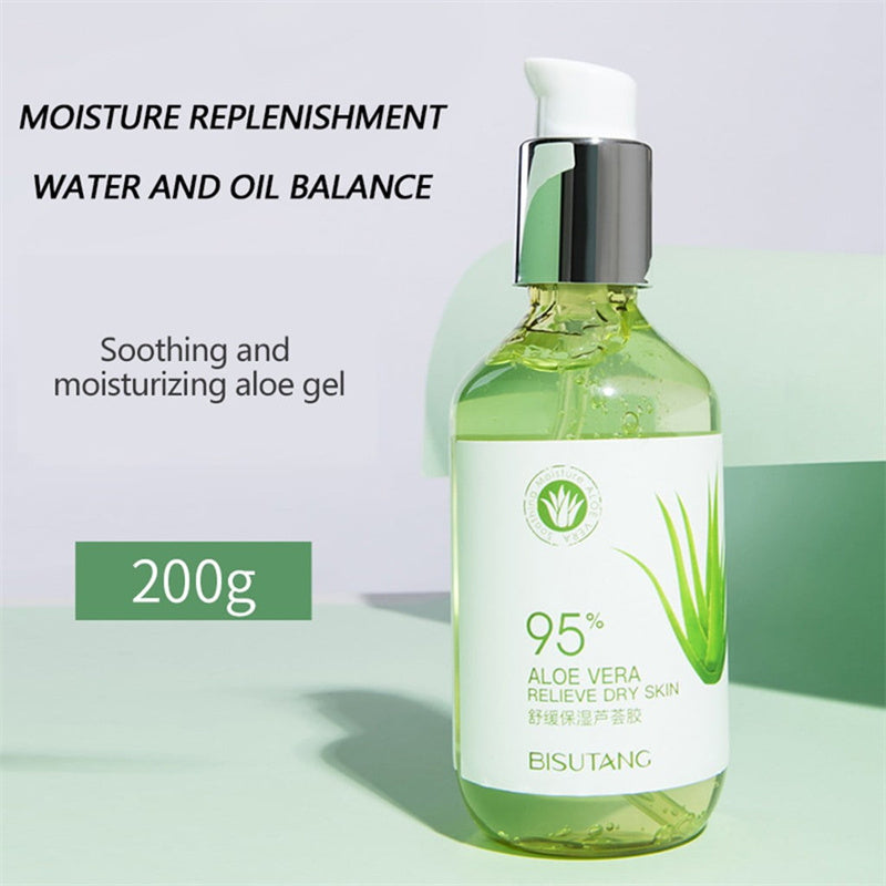 Aloe Gel Moisturizing Lotion Facial Cream Perfectly Plain Moisturizing