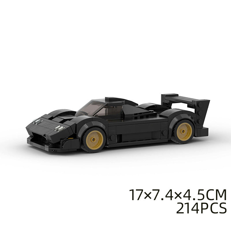 Children's Toys Car Model Sports Car And Small Particle Building Blocks MOC Educational Toys