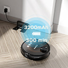 Geek Smart L8 Robot Vacuum Cleaner And Mop, LDS Navigation, Wi-Fi Connected APP, Selective Room Cleaning,MAX 2700 PA Suction, Ideal For Pets And Larger Home.