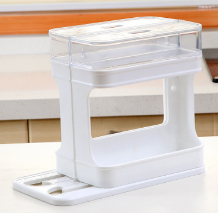 Kitchen Bathroom Storage Plastic Box