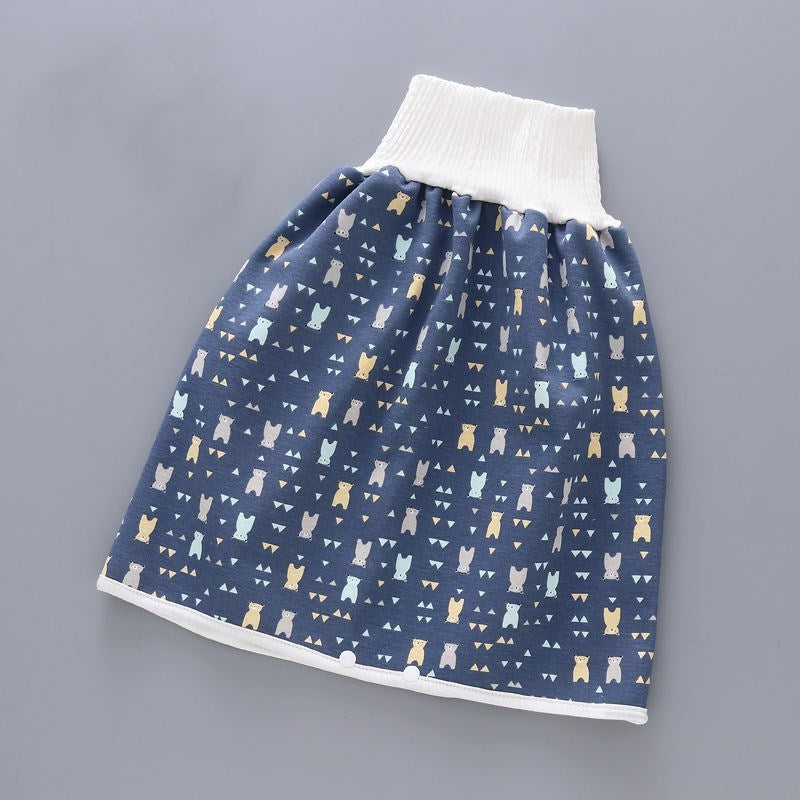 Baby leak-proof bed wetting skirt