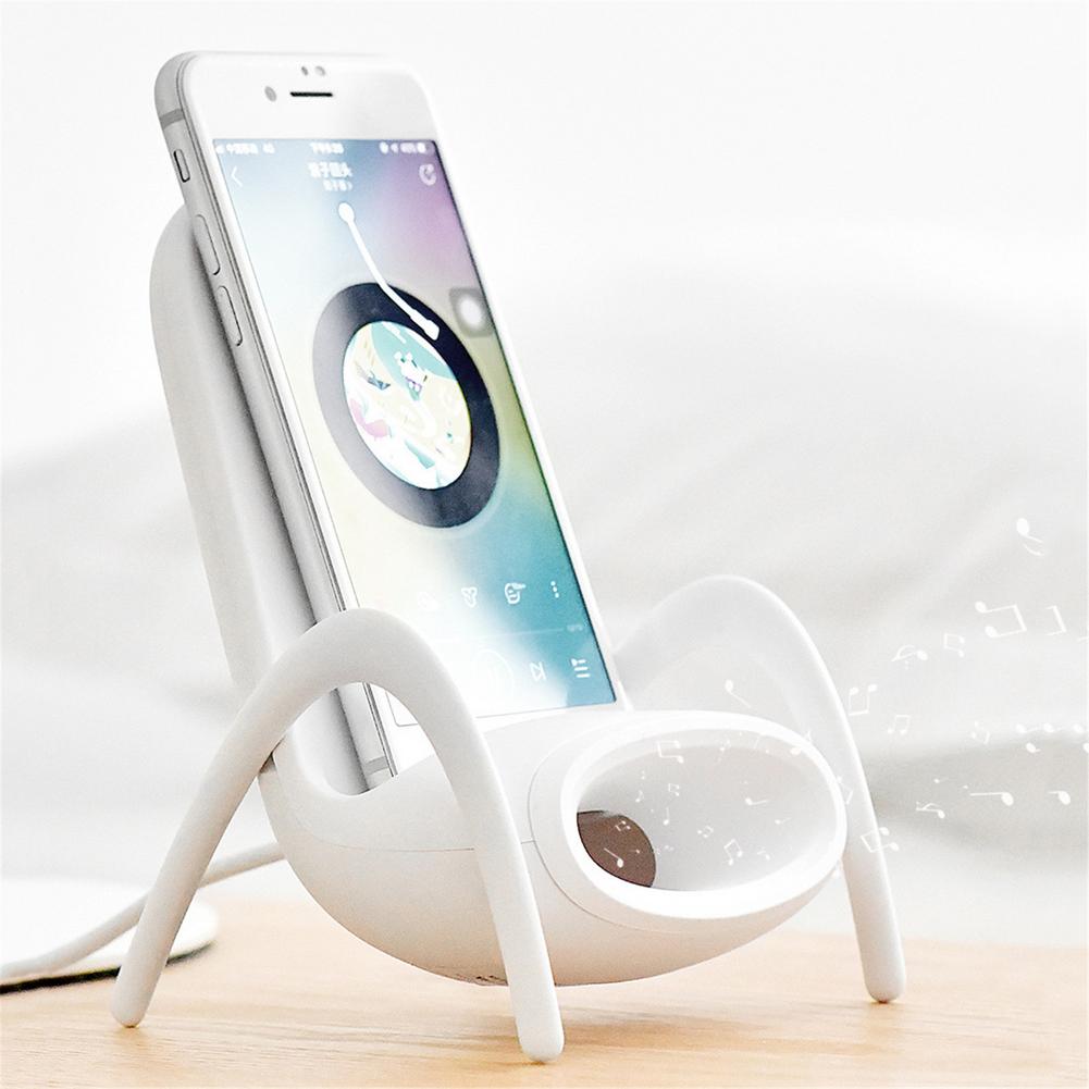 Portable Mini Chair Wireless Charger Desk Mobile Phone Holder Wireless Charger 10W Fast Charge For Iphone