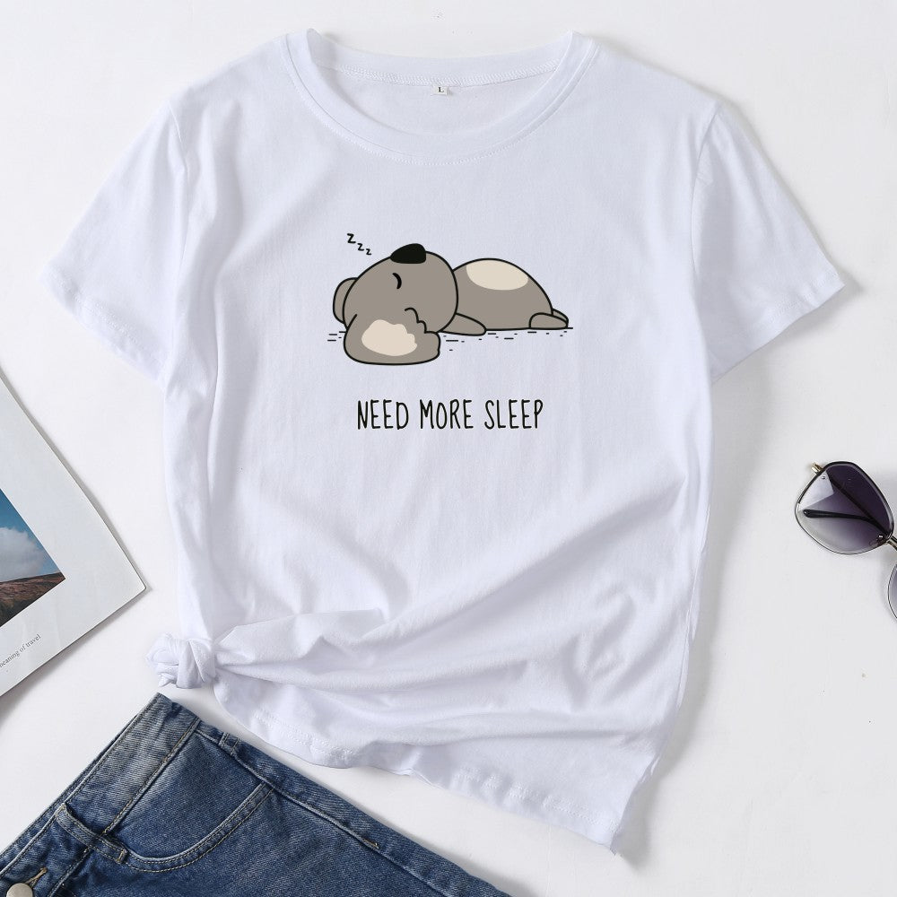 Need More Sleep Short-Sleeved Big T-Shirt