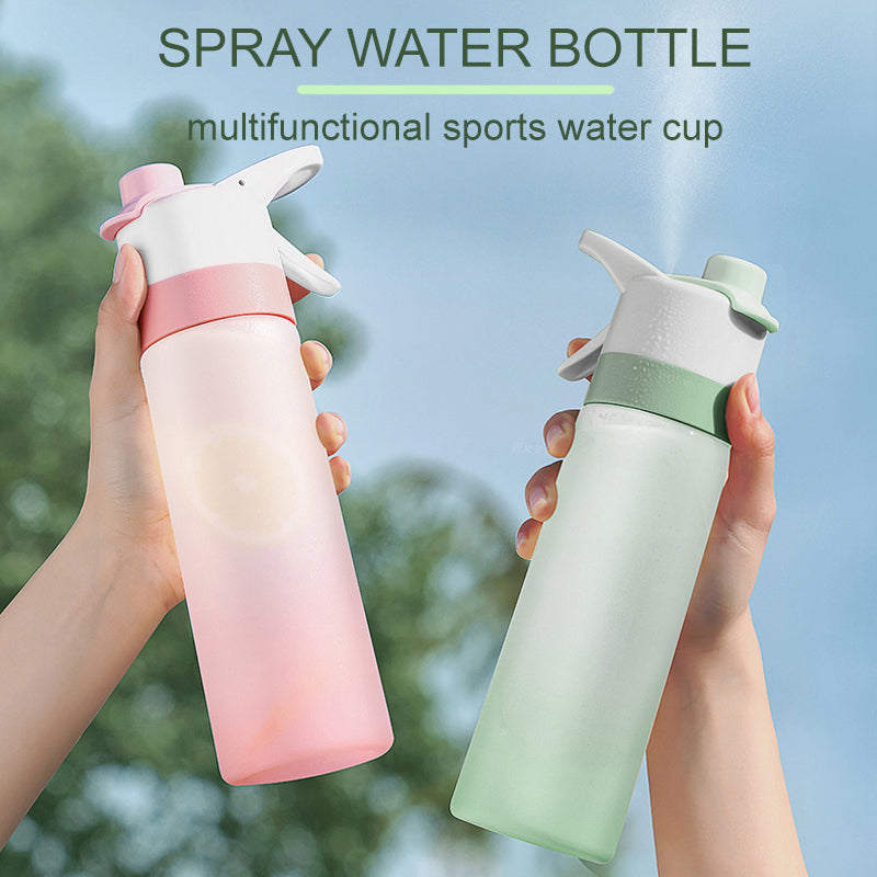 Spray Water Bottle For Girls Outdoor Sport Fitness