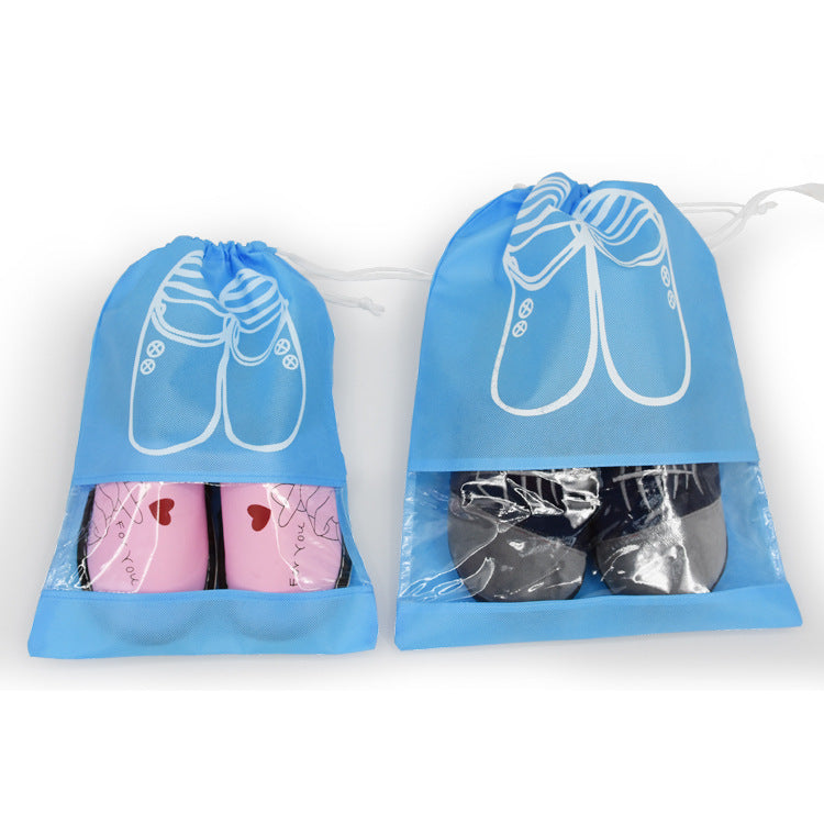 Visual Drawstring Drawstring Pocket Shoe Bag Home