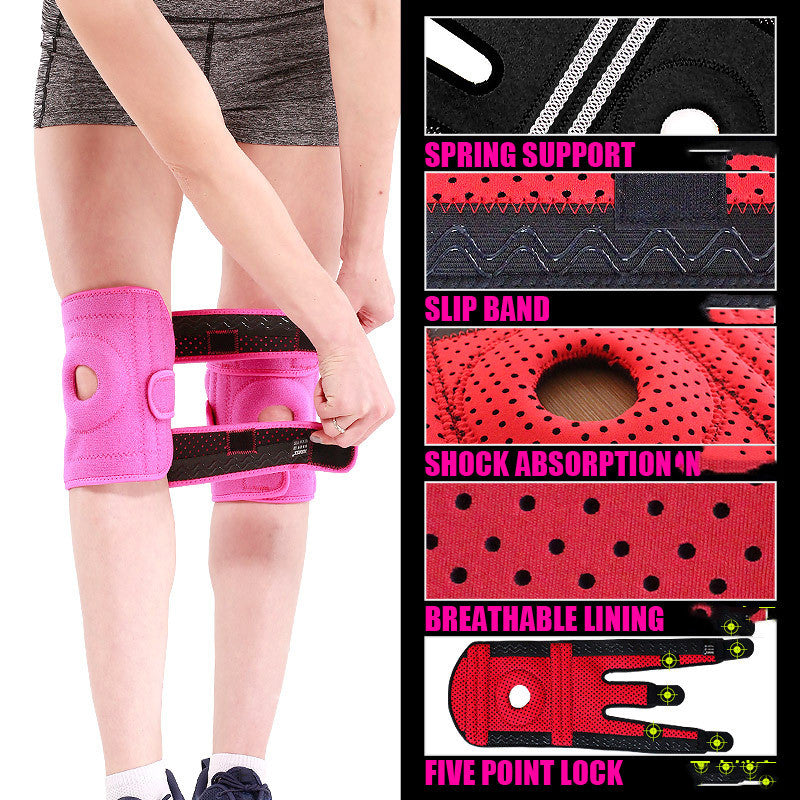 Sports Antiskid Kneepad Outdoor Mountaineering Cycling Fitness Basketball Kneepad