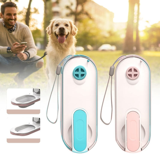 Dog Water Bottle Foldable Dog Water Dispenser For Outdoor Walking Portable