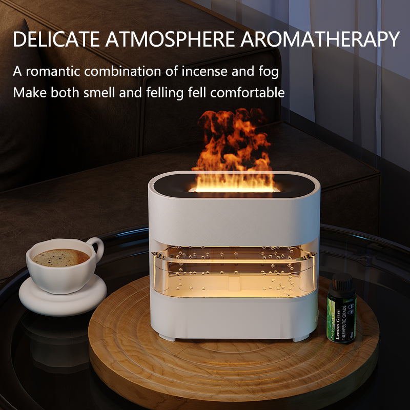 Rain Cloud Fire Humidifier Water Drip, Aroma Diffuser