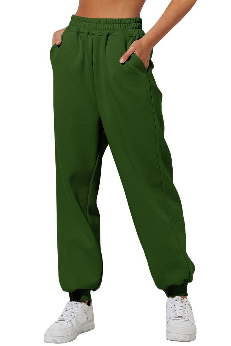 Women's Trousers With Pockets High Waist Loose Jogging