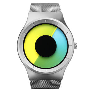 Cool Neutral Steel Band Watch