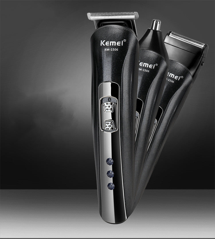 Three-in-one electric hair clipper