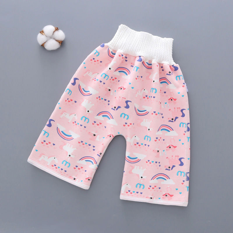 Baby leak-proof bed wetting skirt