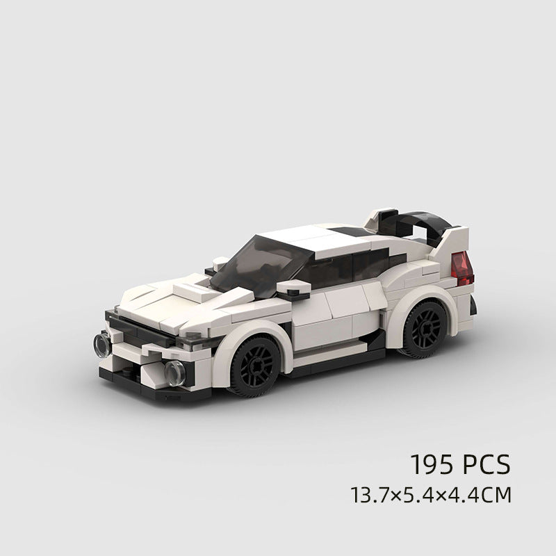 Children's Toys Car Model Sports Car And Small Particle Building Blocks MOC Educational Toys