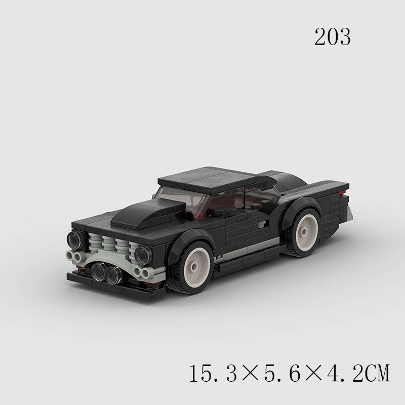 Children's Toys Car Model Sports Car And Small Particle Building Blocks MOC Educational Toys