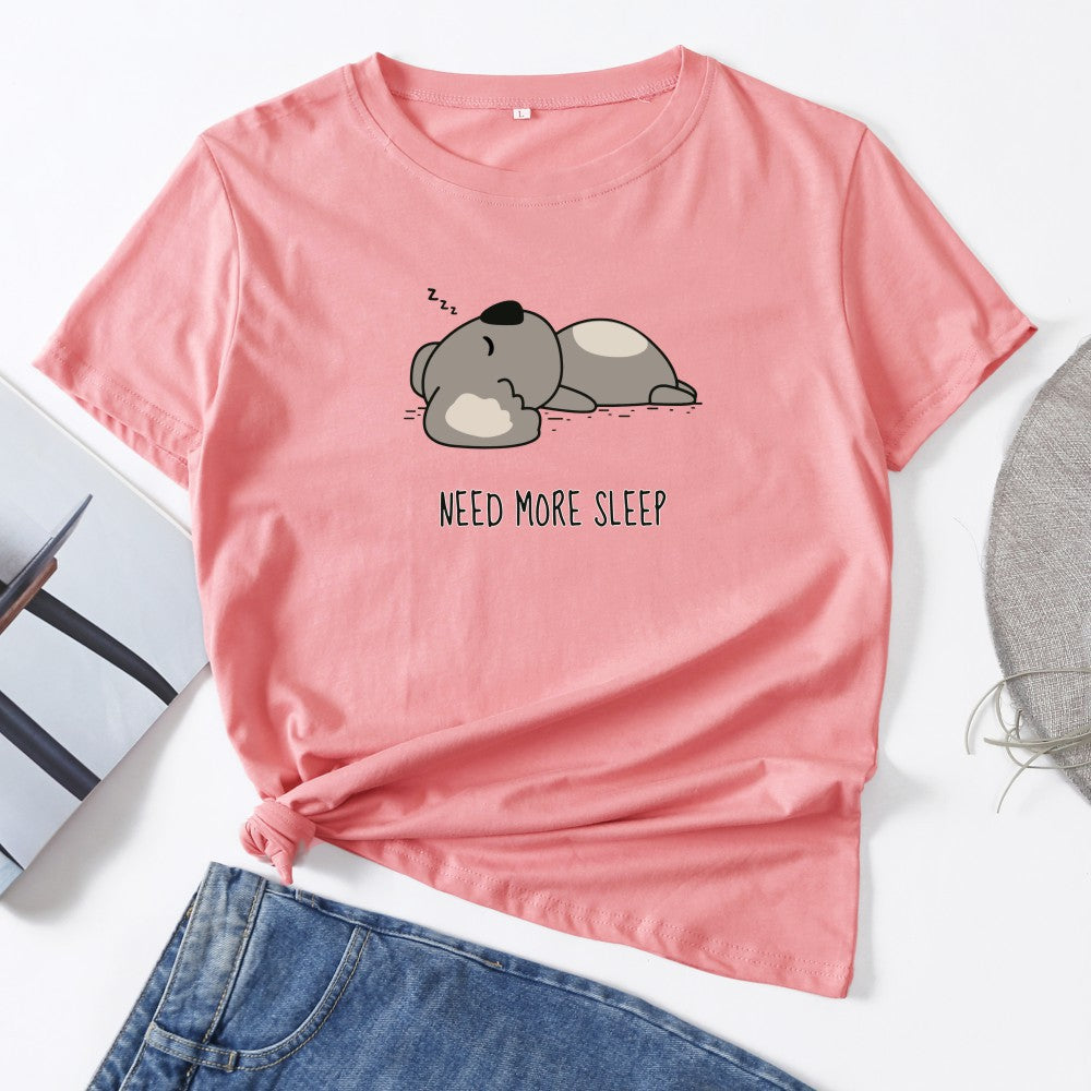 Need More Sleep Short-Sleeved Big T-Shirt