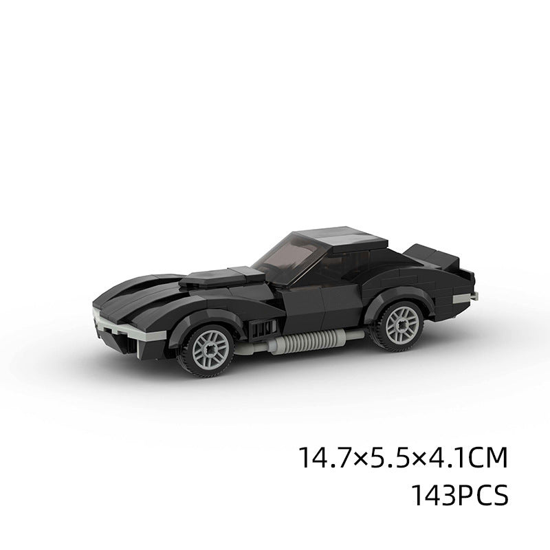 Children's Toys Car Model Sports Car And Small Particle Building Blocks MOC Educational Toys