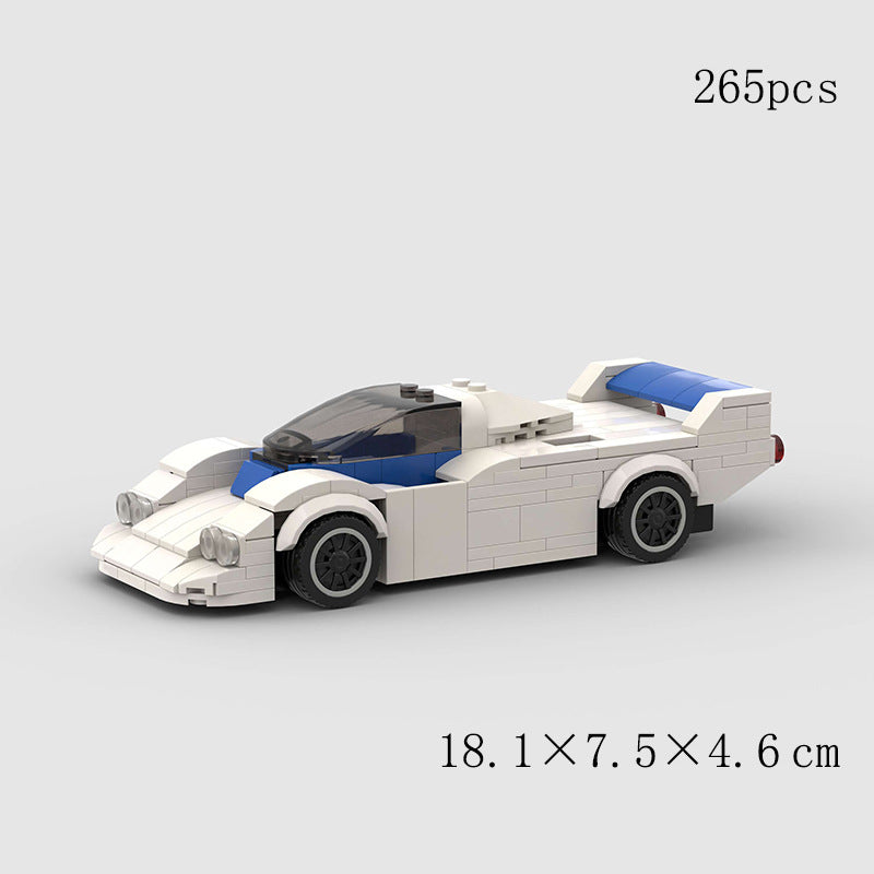 Children's Toys Car Model Sports Car And Small Particle Building Blocks MOC Educational Toys