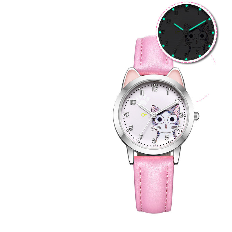 Waterproof And Drop Proof Cute Girl's Watch