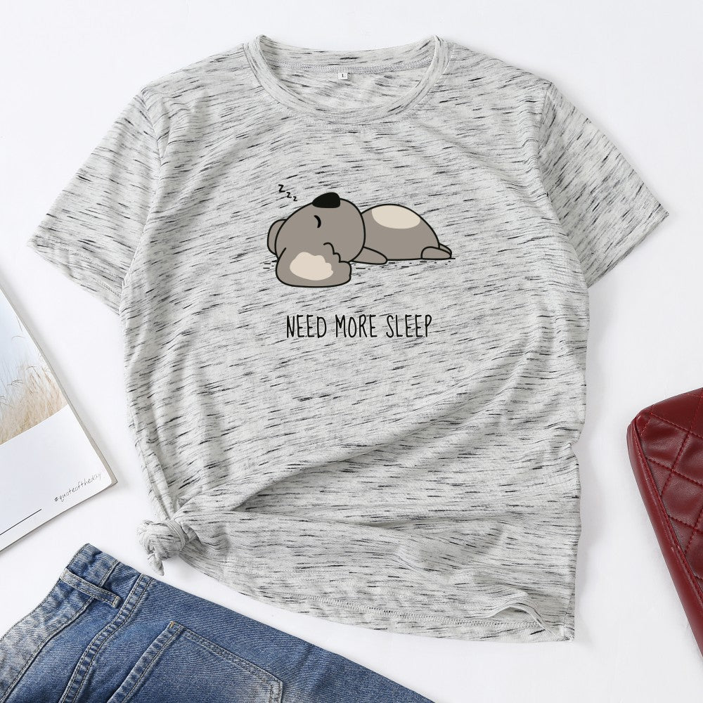 Need More Sleep Short-Sleeved Big T-Shirt