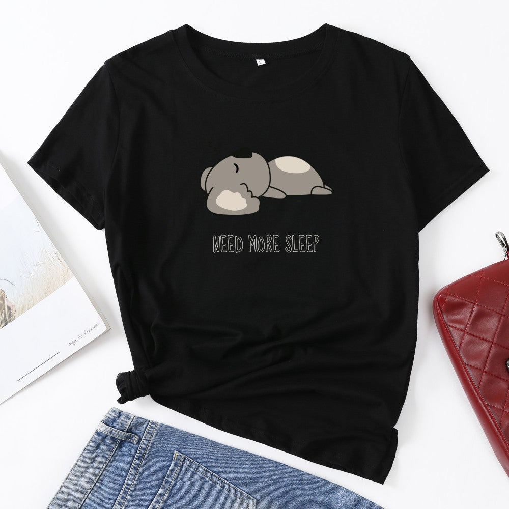 Need More Sleep Short-Sleeved Big T-Shirt