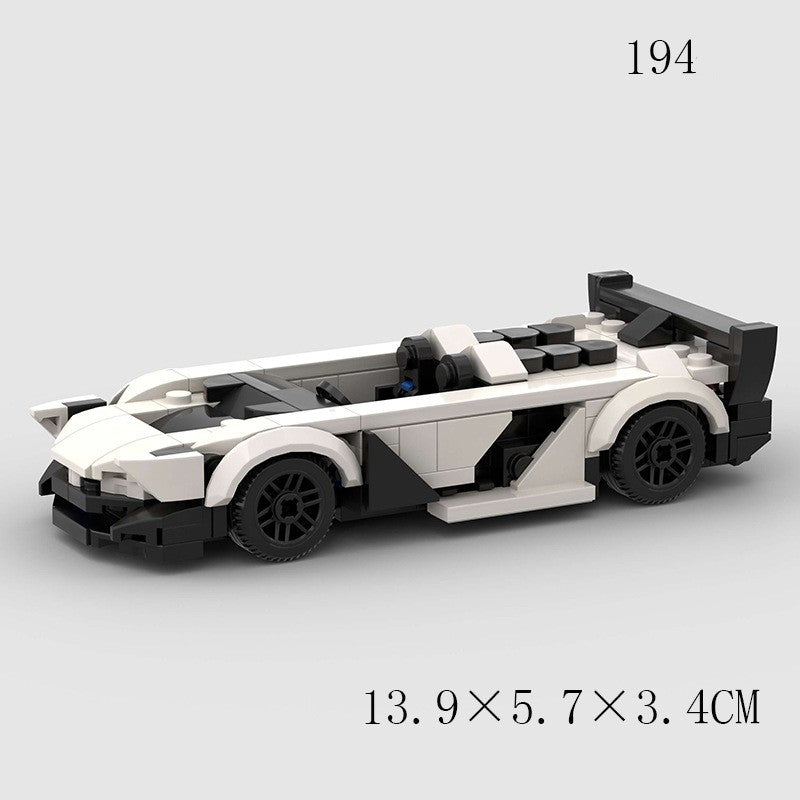 Children's Toys Car Model Sports Car And Small Particle Building Blocks MOC Educational Toys