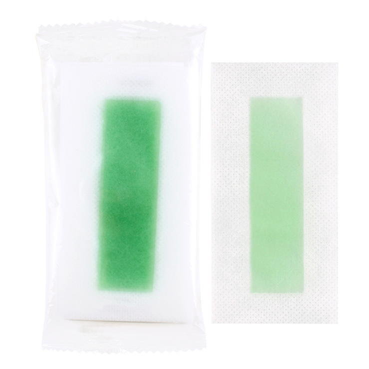 Facial hair removal wax paper