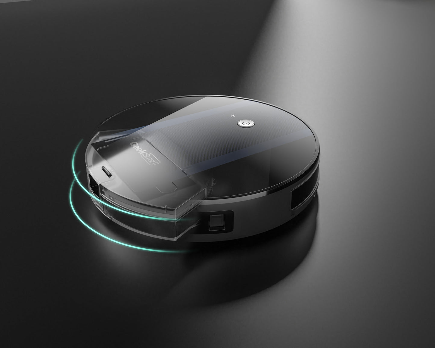 Geek Smart Robot Vacuum Cleaner G6 Plus, Ultra-Thin, 1800Pa, Great For Hard Floors To Carpets