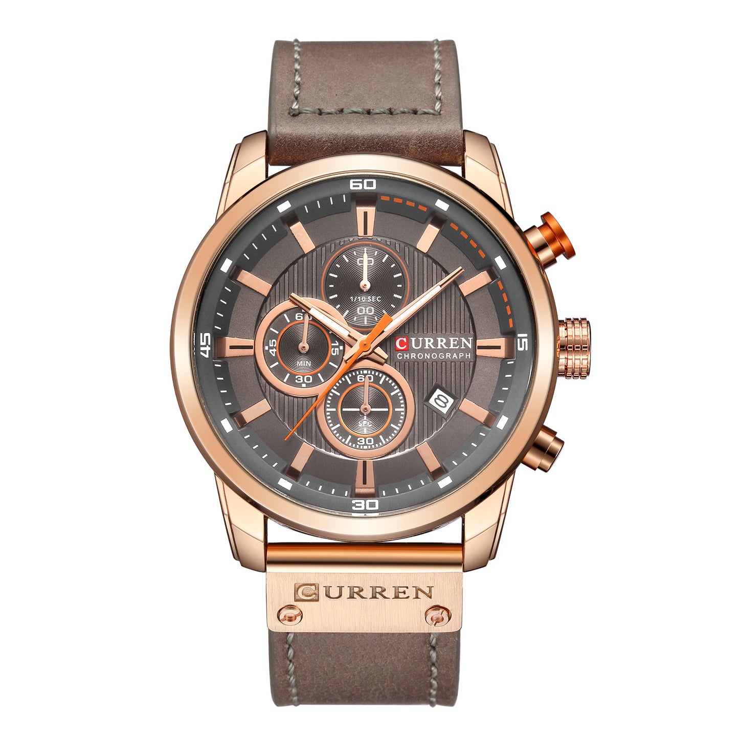 Curren/Kareen Hot 8291 Men&#039;s Watch Belt Men&#039;s Watch New Six-pin Calendar Watch Waterproof Watch