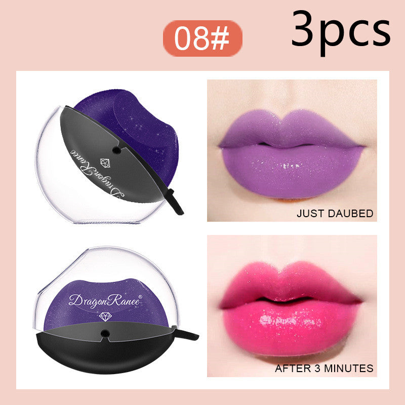 Lazy Lips Pearlescent Glitter Lipstick Is Not Easy To Fade, Warm And Moisturizing Lipstick