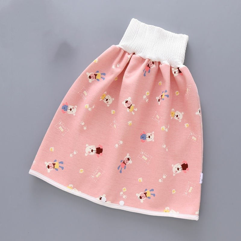 Baby leak-proof bed wetting skirt