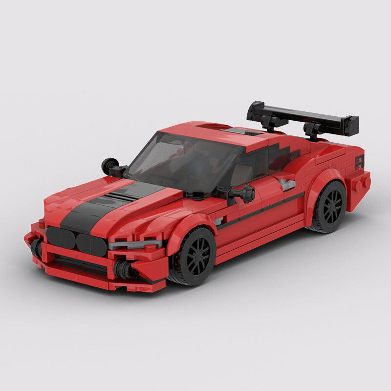 Children's Toys Car Model Sports Car And Small Particle Building Blocks MOC Educational Toys