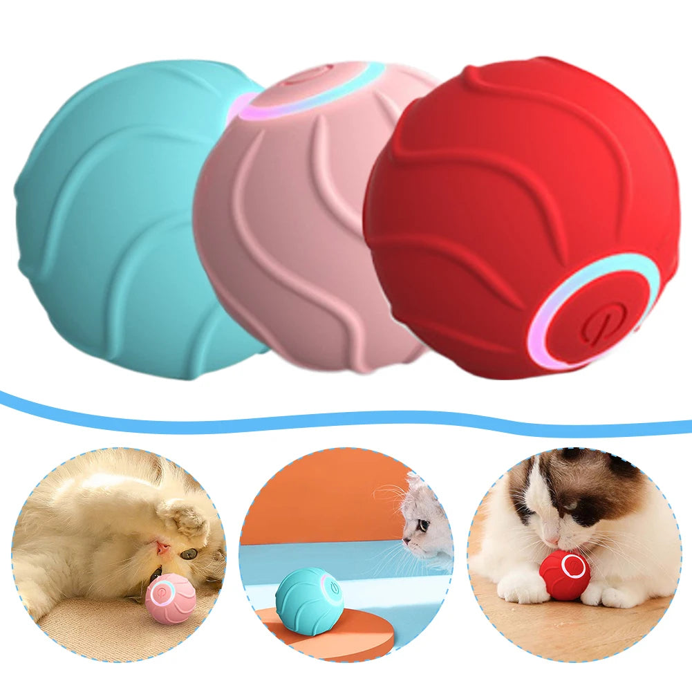 Smart Cat Toys Rolling Ball Pet Cat