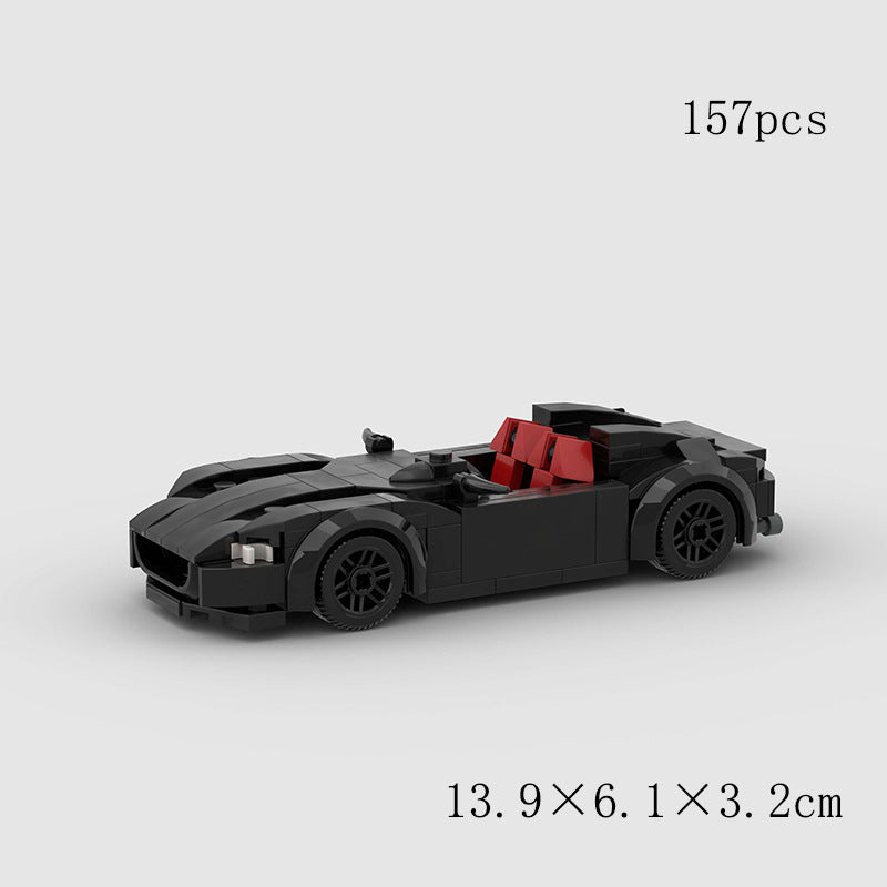 Children's Toys Car Model Sports Car And Small Particle Building Blocks MOC Educational Toys