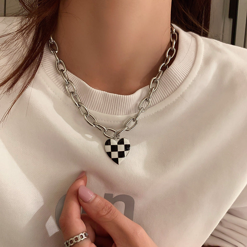 Cold Style Ins Irregular Geometric Necklace