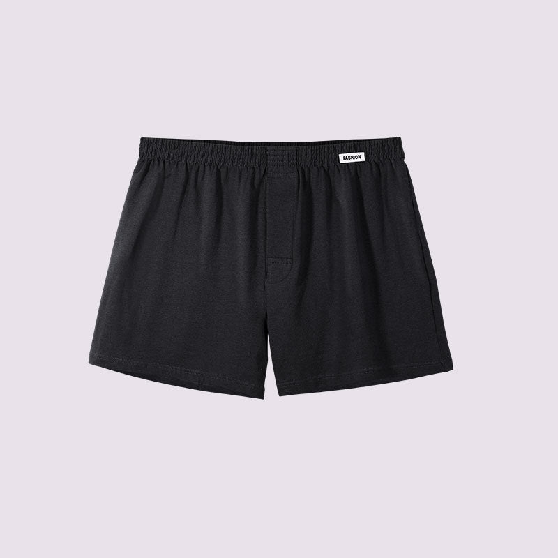 Men's All Cotton Loose Home Shorts