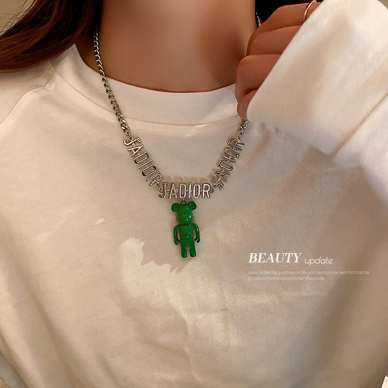 Cold Style Ins Irregular Geometric Necklace