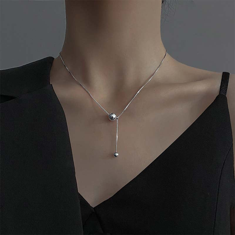 Cold Style Ins Irregular Geometric Necklace