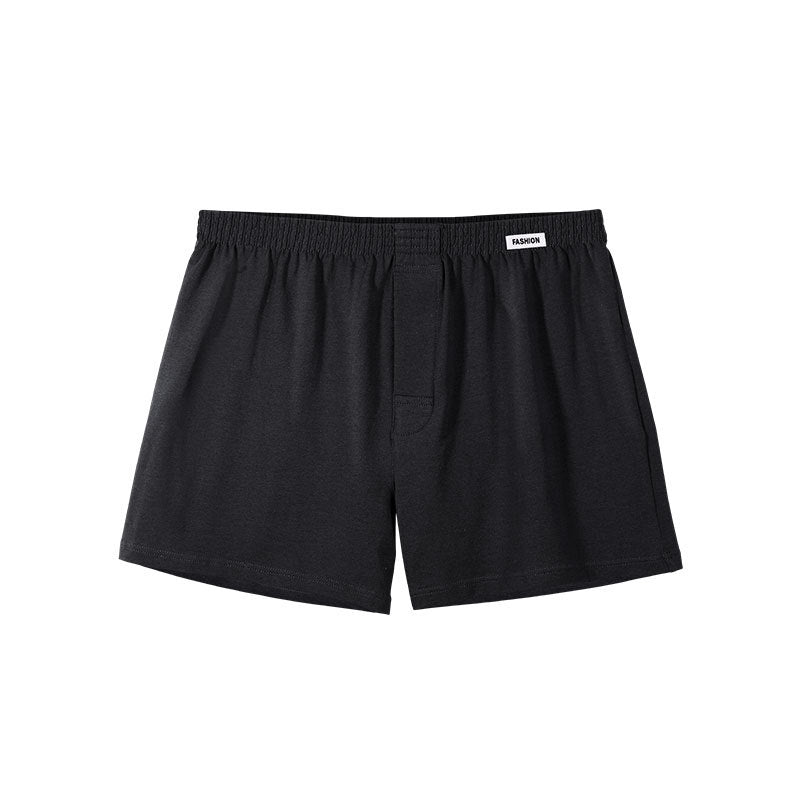 Men's All Cotton Loose Home Shorts