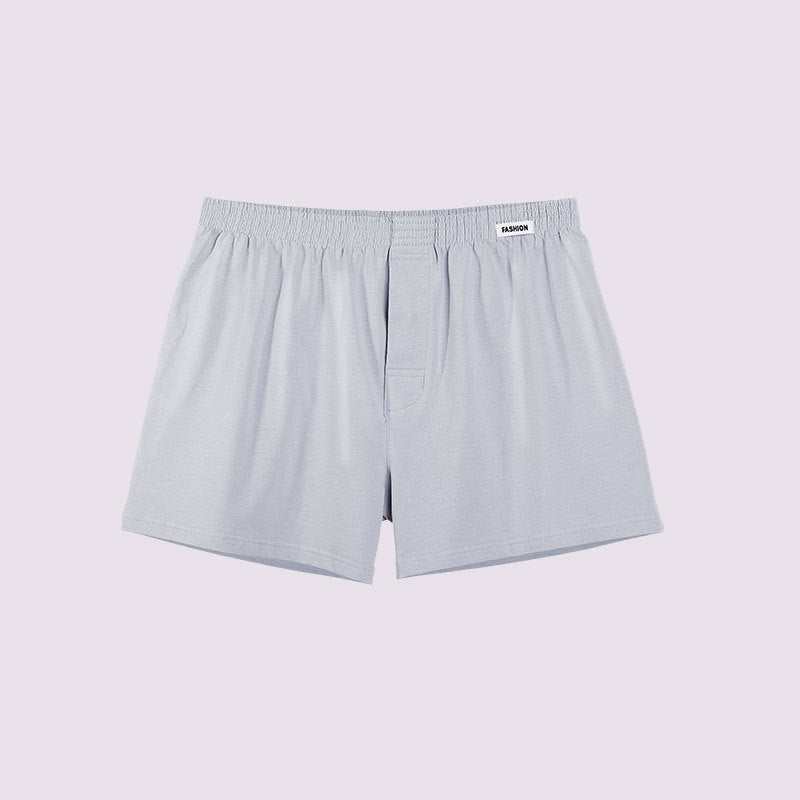 Men's All Cotton Loose Home Shorts