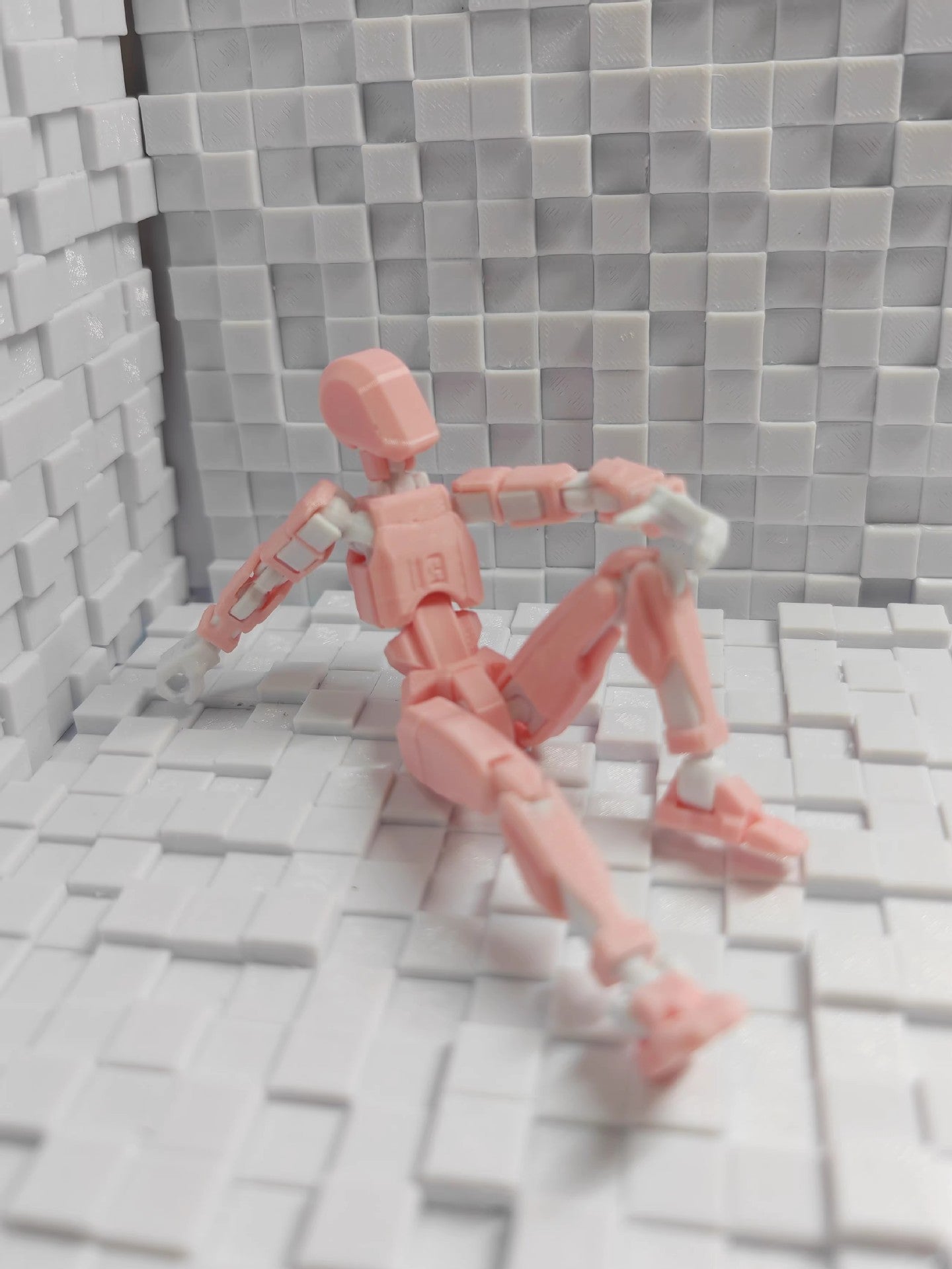 Multi-Jointed Movable Shapeshift Robot 2.0 3D Printed