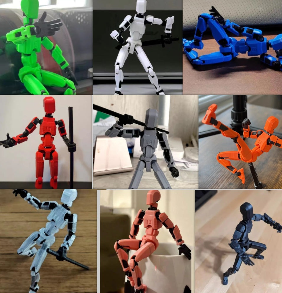 Multi-Jointed Movable Shapeshift Robot 2.0 3D Printed