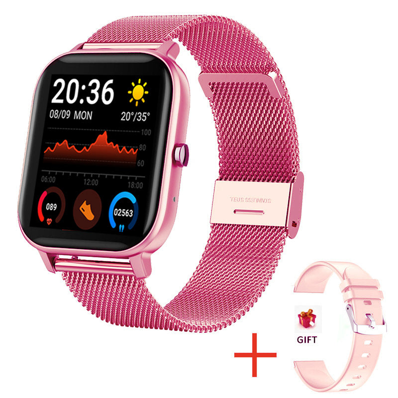 Smart Watch Heart Rate Blood Pressure Color Screen Exercise