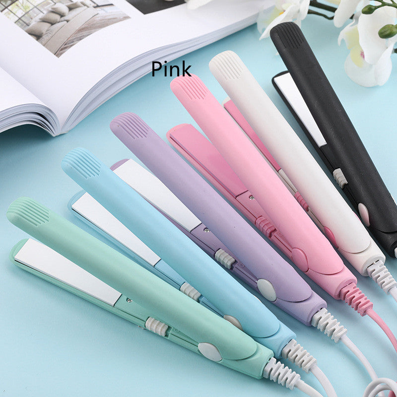 Hair Curler And Straightener Dual-use Ceramic Hair Perm Electric Hair Straightener