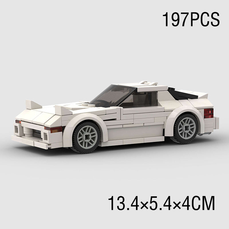 Children's Toys Car Model Sports Car And Small Particle Building Blocks MOC Educational Toys