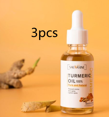 Turmeric Whitening Freckles Serum Remove Dark Spots Melasma Brighten Lighten Melanin Improve Dull Anti-aging Face Skin Care