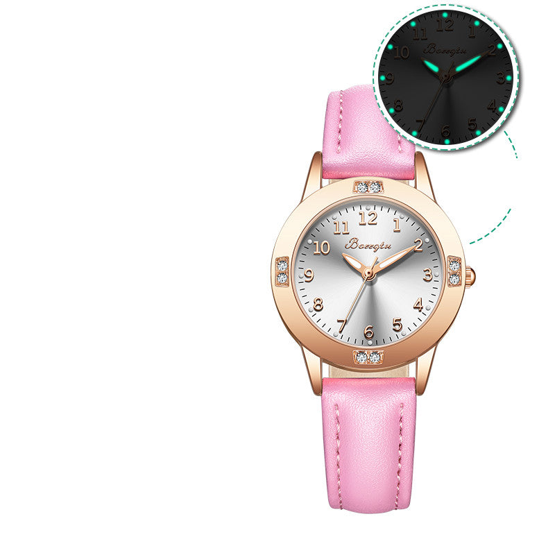 Waterproof And Drop Proof Cute Girl's Watch