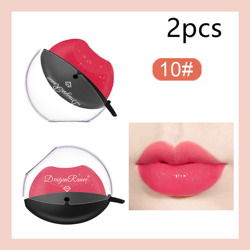 Lazy Lips Pearlescent Glitter Lipstick Is Not Easy To Fade, Warm And Moisturizing Lipstick