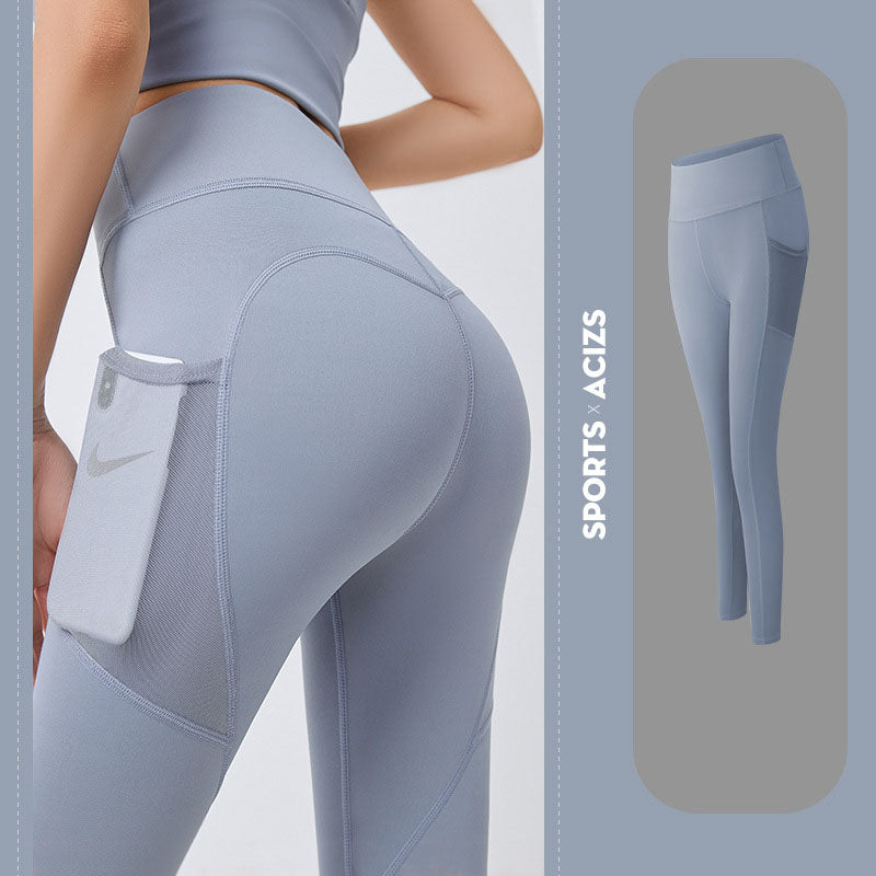 Yoga Sport Pants Women With Pocket Leggings