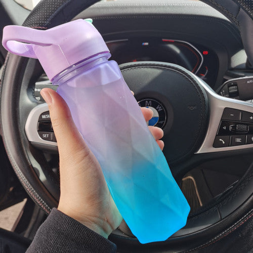 Spray Water Bottle For Girls Outdoor Sport Fitness