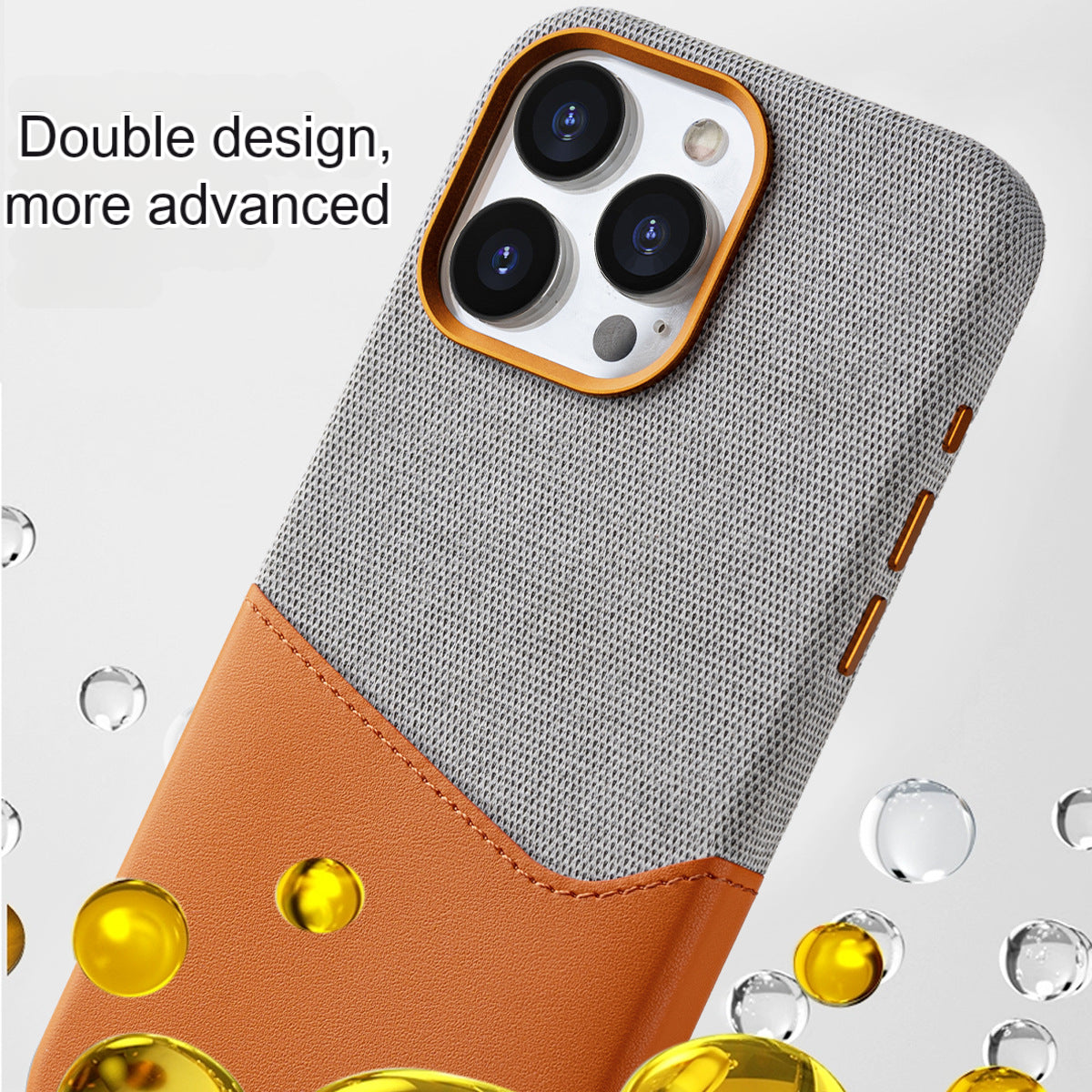 New Leather Magnetic Suction Suitable For Apple 15 Mobile Phone Case, Card Dual Combination, IPhone 14 Promax All-inclusive Protective Cover